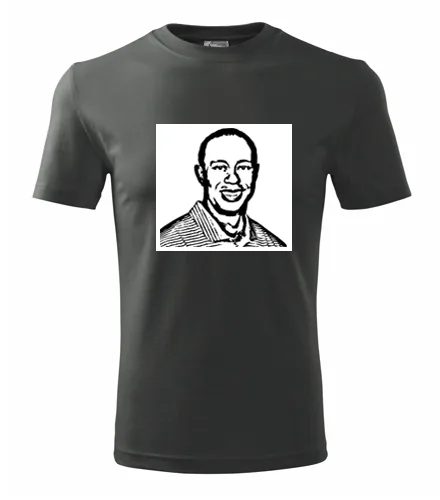 Grafitové tričko Tiger Woods