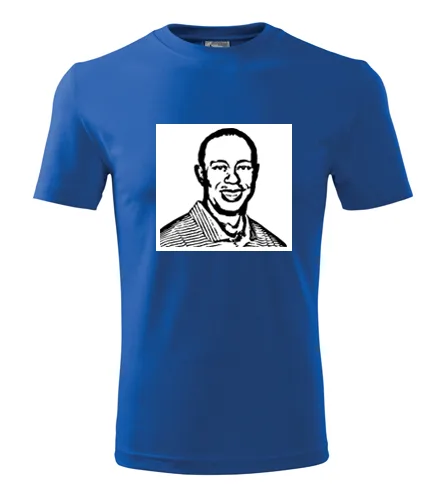 Modré tričko Tiger Woods