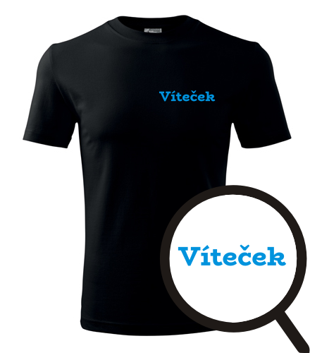 Černé tričko Víteček