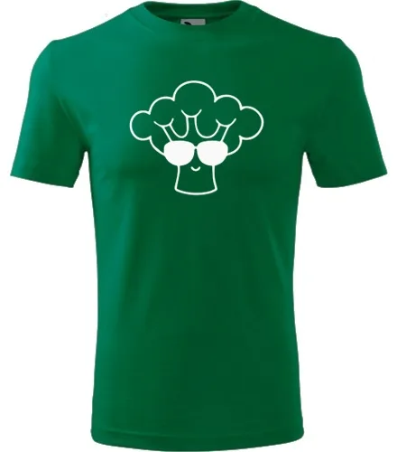 trička s potiskem Tričko s brokolicí - novinka