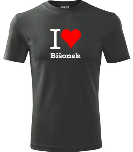 trička s potiskem Tričko I love Bišonek - novinka