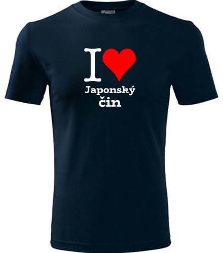 Dětské tričko I love Japonský čin