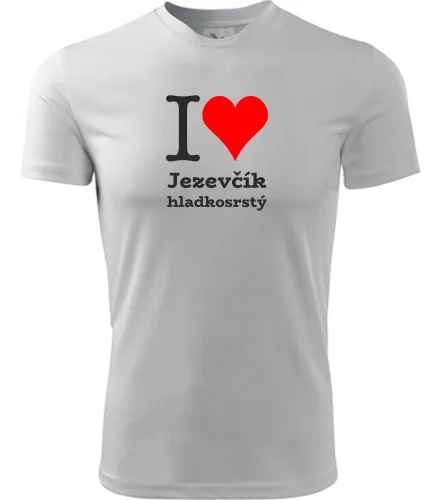 trička s potiskem Tričko I love Jezevčík hladkosrstý - novinka