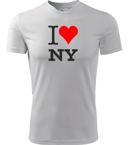 trička s potiskem Tričko I love NY