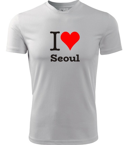 Tričko I love Seoul - Trička I love - města svět