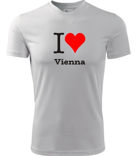 Tričko I love Vienna
