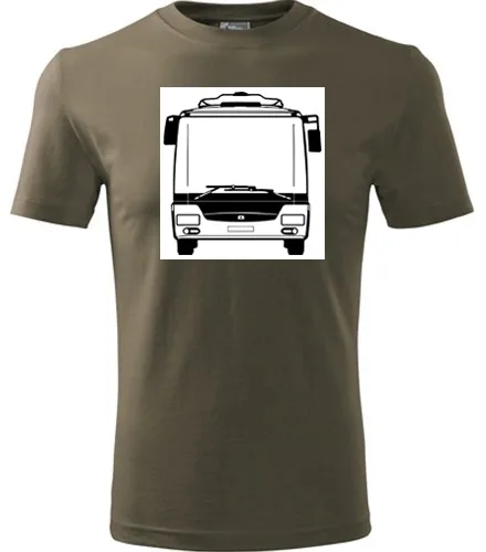 trička s potiskem Army tričko s autobusem SOR NB12 