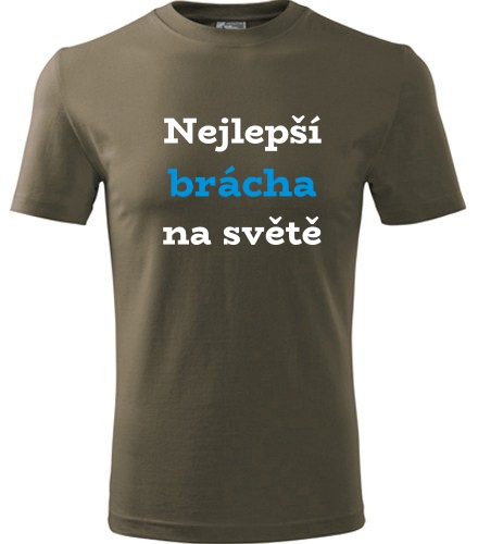 Army tričko nejlepší brácha na světě