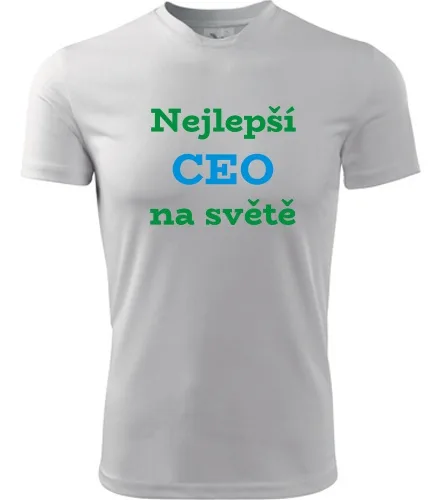 Bílé tričko nejlepší CEO na světě